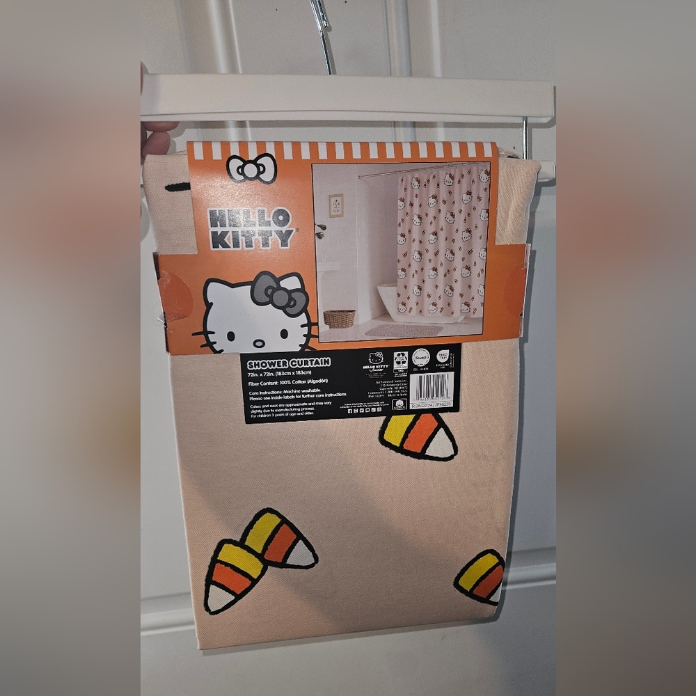 Hello Kitty Halloween Shower Curtain